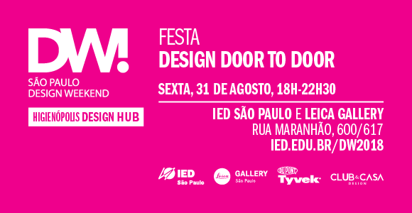 Convite DW! Festa Design Door to Door